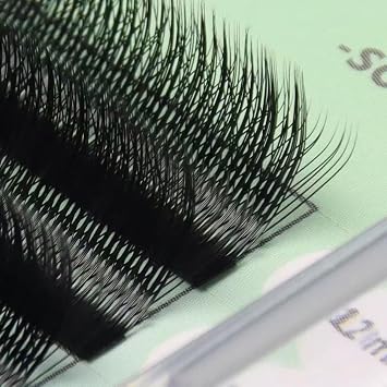 Eyelash Extension 3D W Black(3D+Black,0.07C,8-12mm)