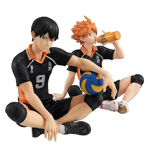 QAHEART Shoyo/Tobio Kageyama Sitting Position Figure Shoyo and Tobio Model