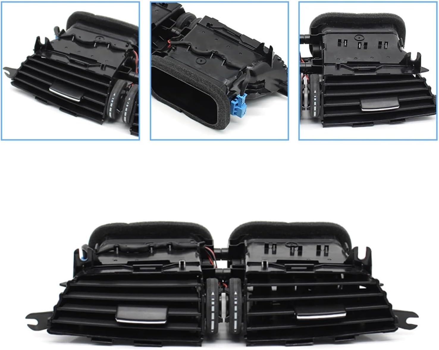 ​LHD RHD Dashboard Front Air Conditioner Vent Grille Outlet Assembly Fit For Benz C Class W204 LCI C180 C200 C260 C300 C350(Middle Assembly)