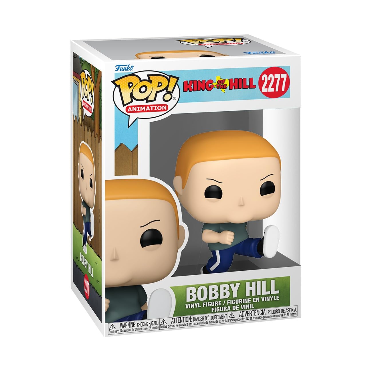 Funko POP! Animation: King of the Hill, Bobby Hill, Collectable Vinyl Figure, Gift Idea, Official Merchandise