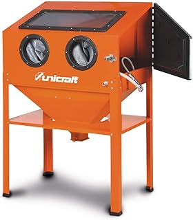 Sandstrahlkabine SSK 2 für saubere Strahlarbeiten Unicraft 6204001