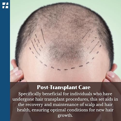 Miniatura 7 de Suero de reparación de cuidado de Clinic, multiusos, champú para pérdida de cabello X paquete de 1 mes, acondicionador, kit de tinte para el