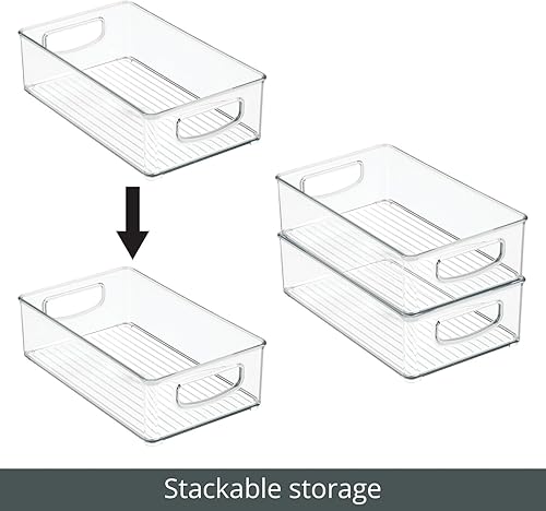 Miniatura 4 de Organizador de plástico con asas para armarios de mDesign