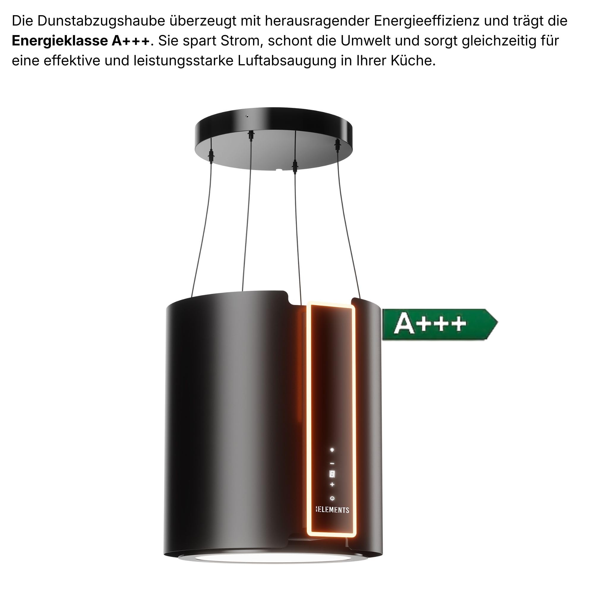 Inselhaube, dunstabzugshaube insel freihängend, Dunstabzugshaube mit 1000m³/h starke Saugleistung, Brushless-Motor, mit Fernbedienung