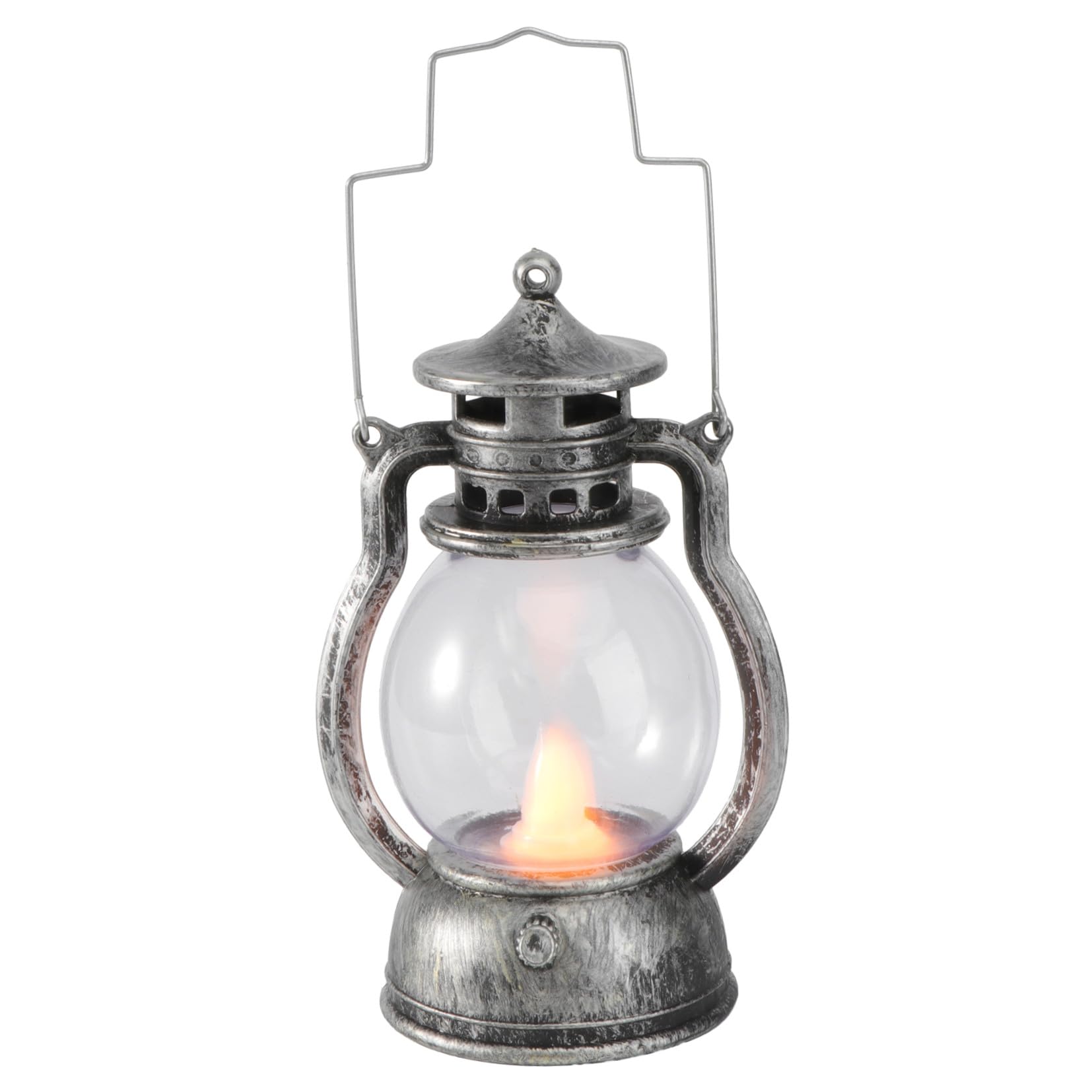 Operitacx Retro Handheld Lantern Battery Operated Vintage Horse Lantern Decoration Portable Led Atmosphere Lamp for Bar Outdoor Party Lighting