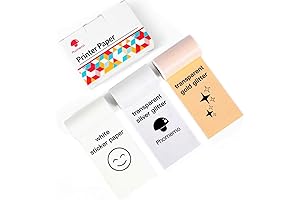 Colorful Phomemo Adhesive Thermal Sticker Paper for Printers