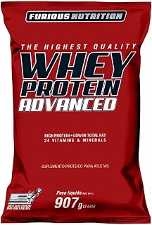 Whey Protein Advanced - 907G Refil Baunilha - Furious Nutrition, Furious Nutrition
