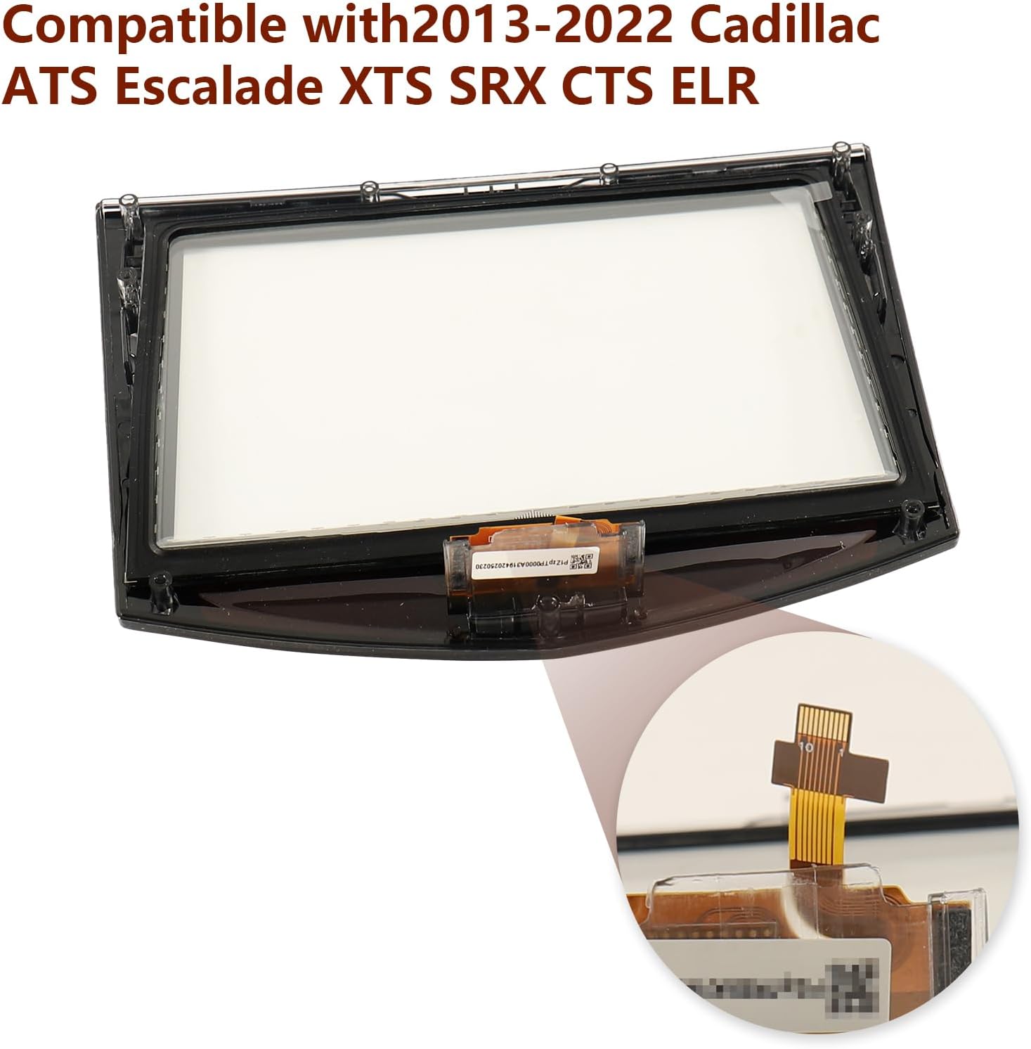 Upgraded 2013-2020 CUE Touch Screen Display Compatible with Cadillac SRX XTS ATS CTS, CUE Screen Replacement Plus Free Tools