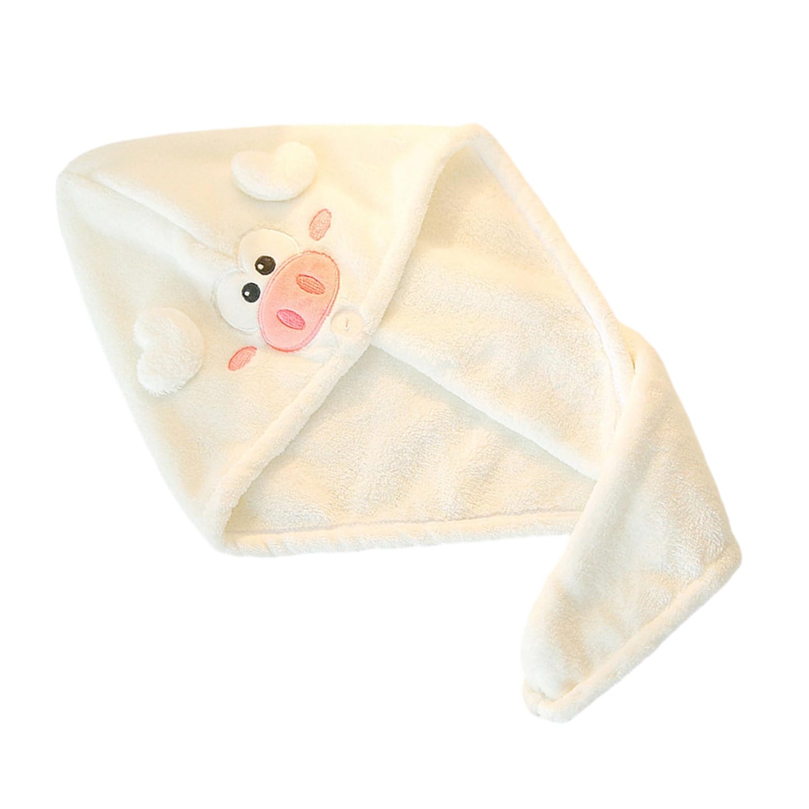Montesy Cartoon Dry Hair Caps Super Absorbent Quick Drying Corals Velvets Bathing Hair Turbans Bathroom Washcloth