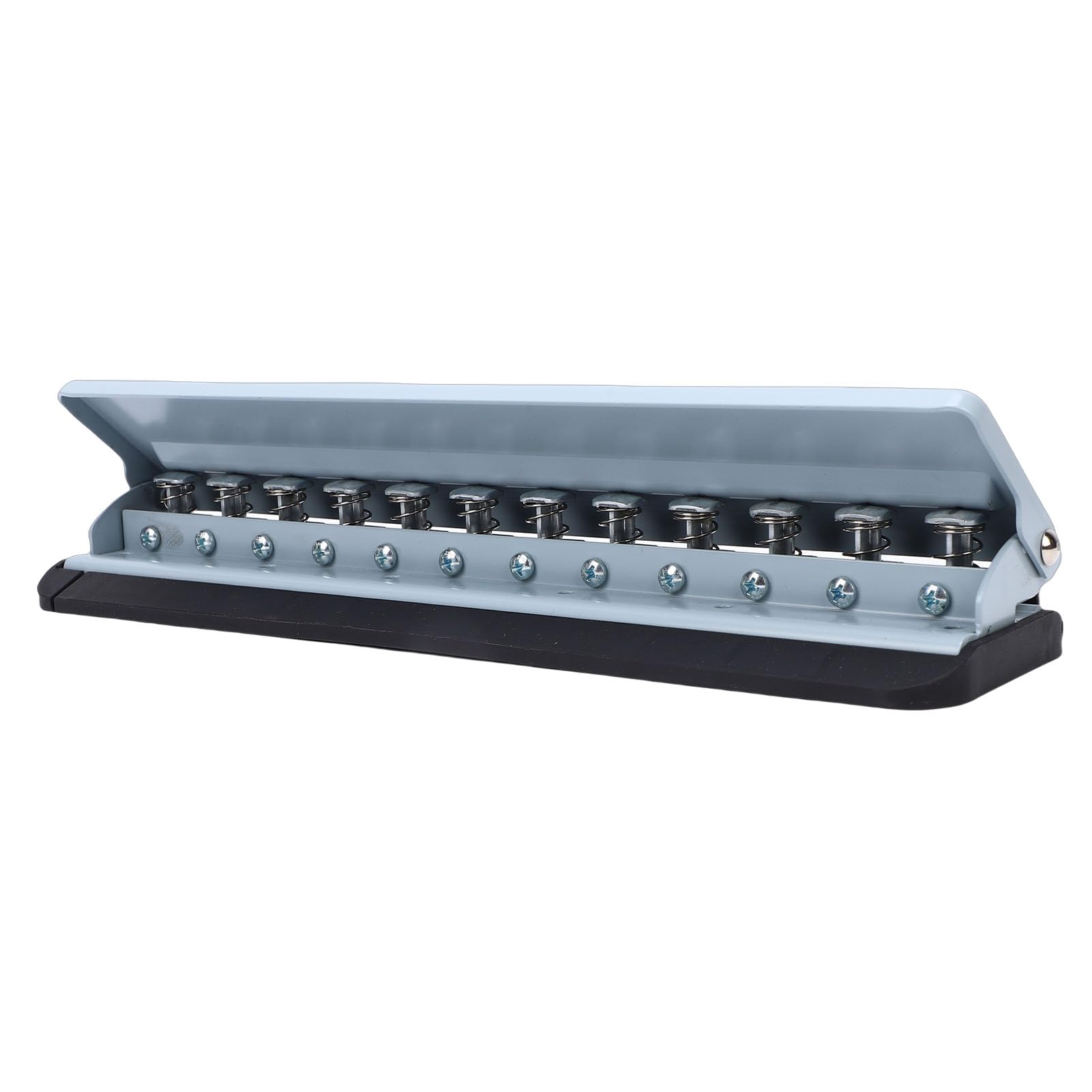SIXRUN Perforadora de Setas Perforadora de Plástico y Metal para Papel A4 A5 B5 A7 Posicionamiento Preciso Ergonómico para Usuarios de Cuadernos de Hojas Sueltas