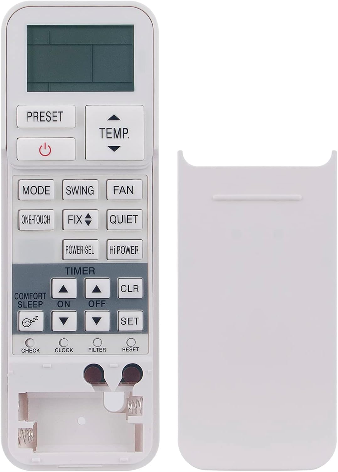 Front view of ALLIMITY remote control