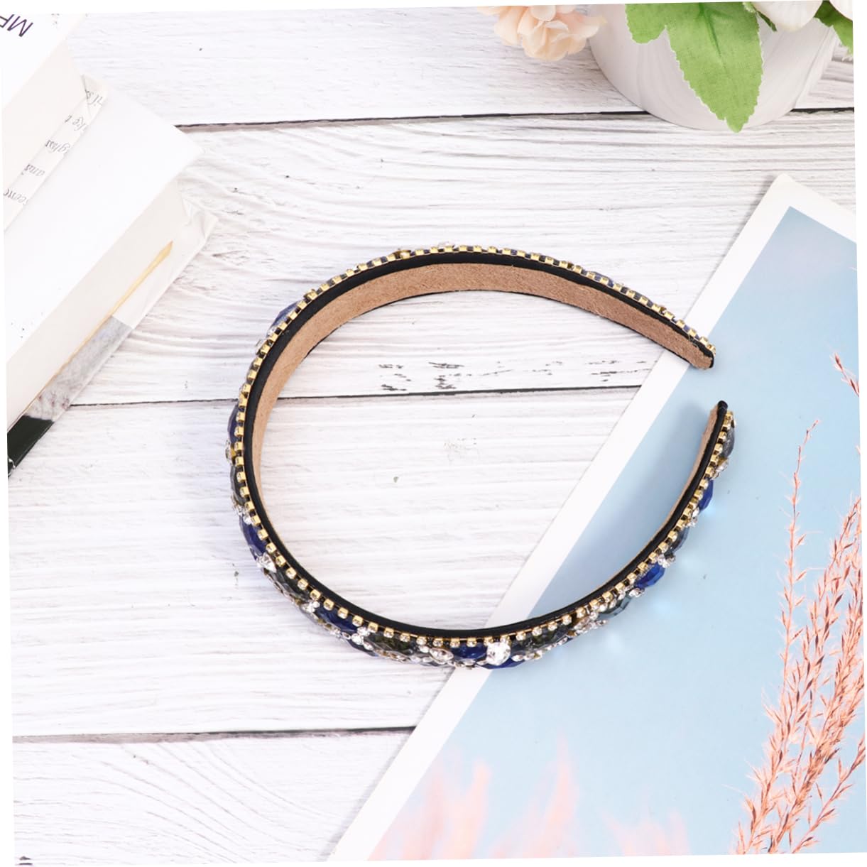 Healeved 2pezzi Cerchietto Blu Per e Ragazze Accessori Per e Creativi Per Speciali e Memorabili