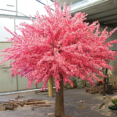 Arbres de fleurs de cerisier artificiels extérieurs et plantes de simulation de 2m