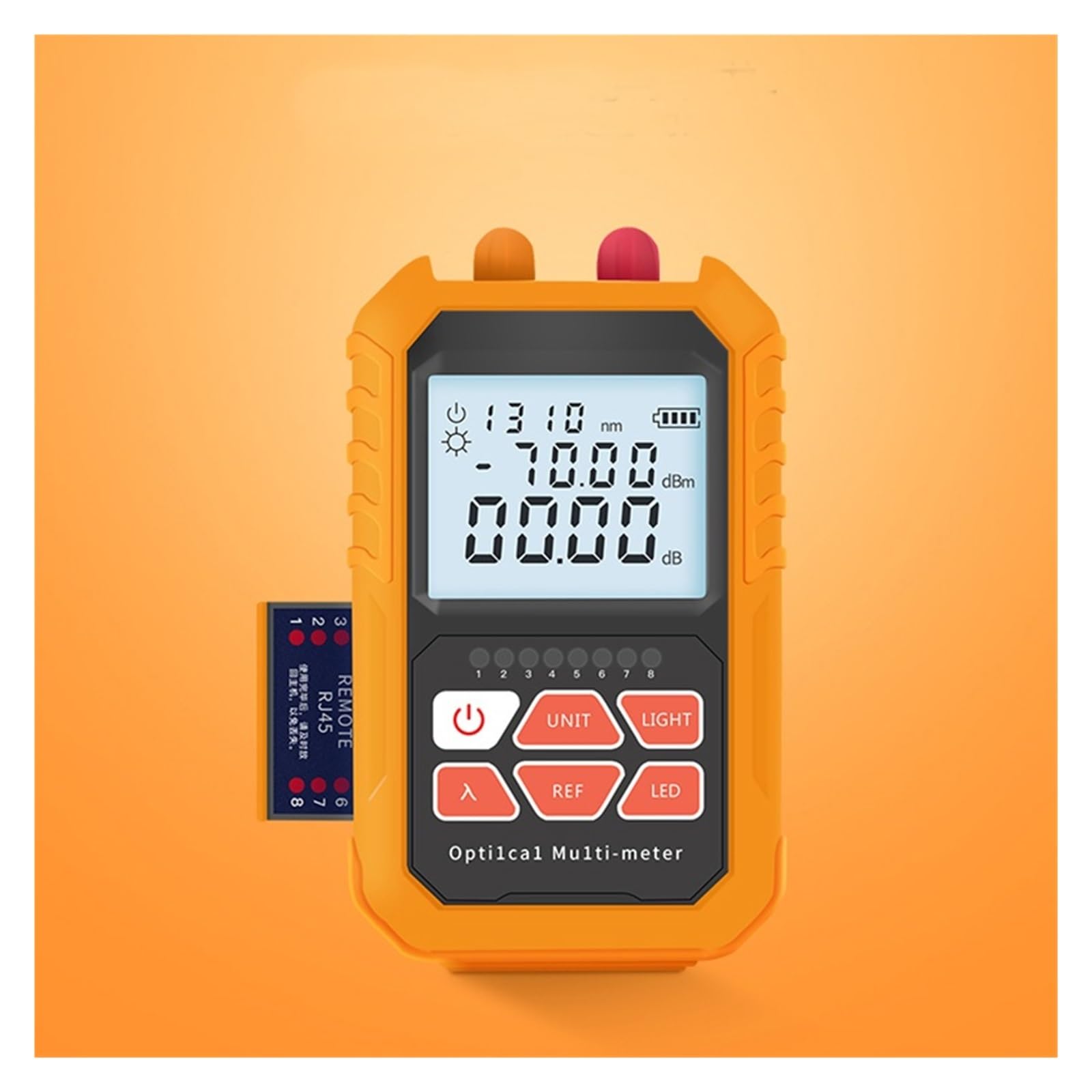 Testeur Fibre Optique Compteur De Puissance Optique 3 En 1, Localisateur Visuel Défauts, Test Câbles Réseau, Testeur Fibres Optiques Otdr 1mw Avec 5km