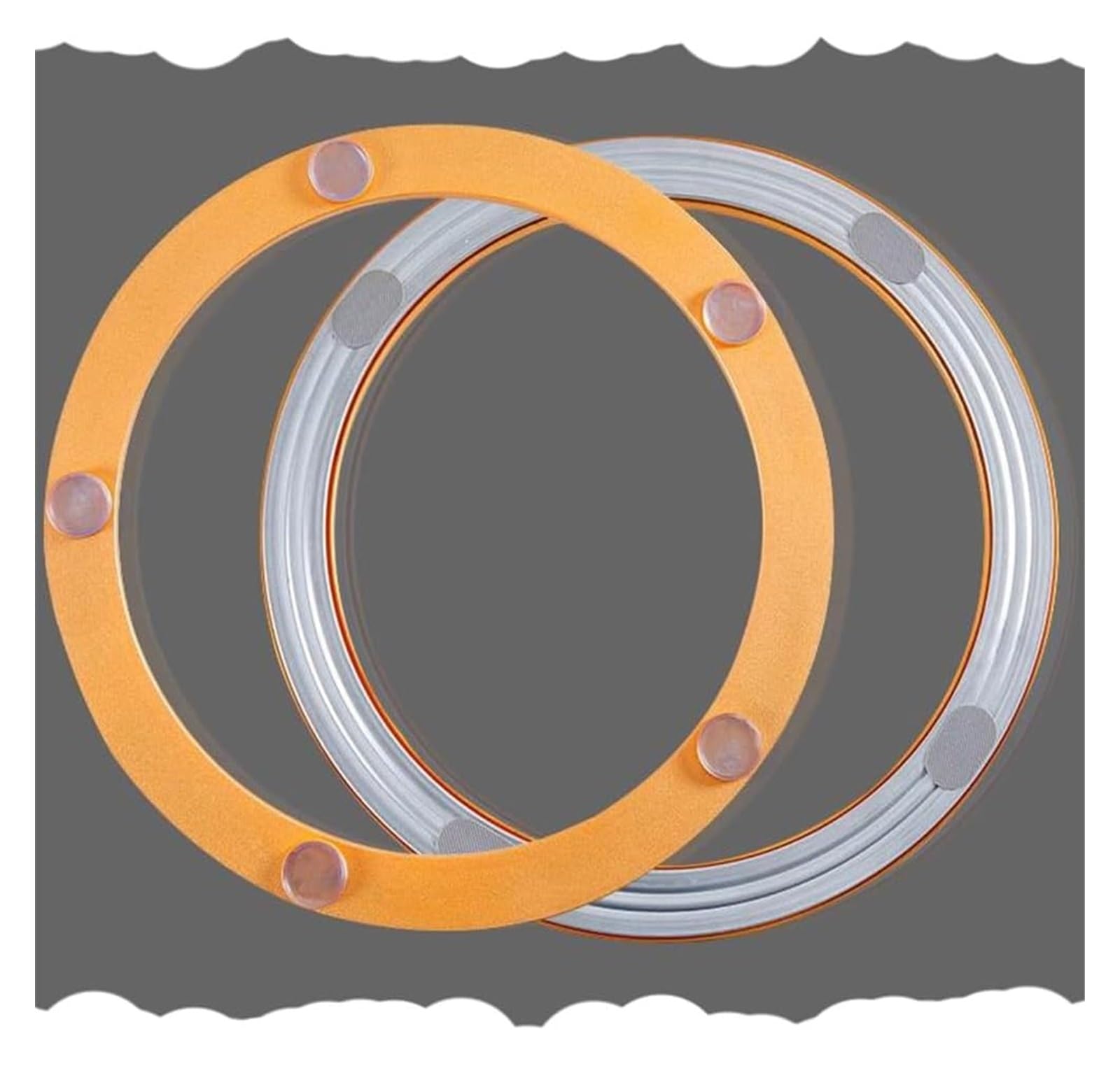Drehtellerlager, Drehkranz, Drehteller, Drehtellerlager for runde Tische, Hochleistungs-Drehtellerring, Drehlager(50cm/20inch)