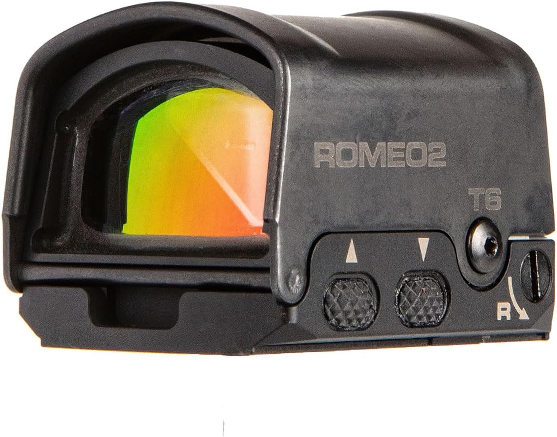 SIG SAUER ROMEO2 1x30mm High-Performance Mil-Spec Red Dot 7075 Aluminum Reflex Sight | 3, 6 MOA or Circle-Dot Reticle | Full/Half or Full Shroud | Can be Mounted to Any Sig Gun with The Pro Slide Cut