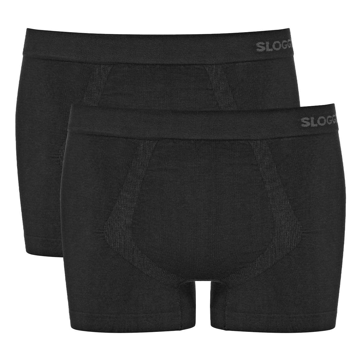 Sloggi Women's sloggi men GO Smooth Short 2P, Black