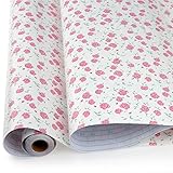 Valleycomfy Waterproof and Dustproof PVC Self-Adhesive Shelf Liner Drawer Contact Paper Perfect For Drawer, Furniture, Wall Decoration, 18 Inches x 24 Feet