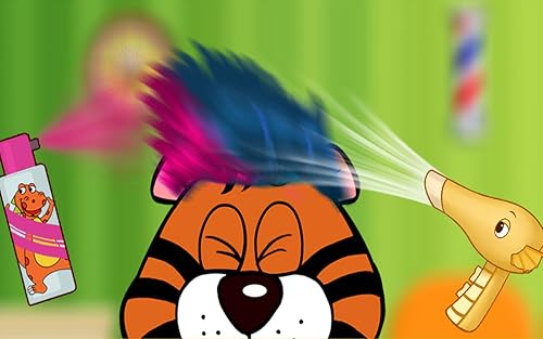 Hair Salon Games for Toddler kids ages 3-8 Free - Dino Fun