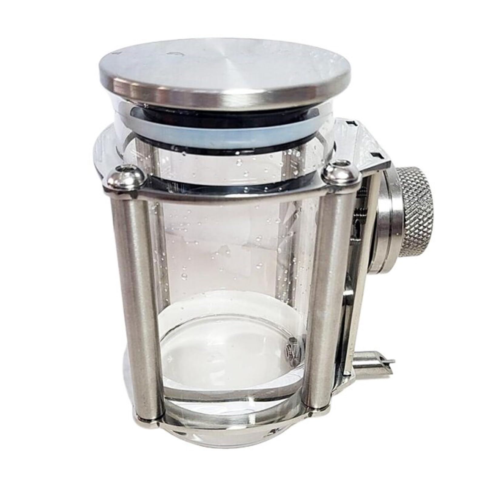 Dispensador de agua, botella colgante de acero inoxidable sin goteo para animales pequeños, pájaros, loros, conejos y roedores