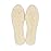 LAMBAA Sheep Wool Fleece Insoles White 11 Women/8.5 Men
