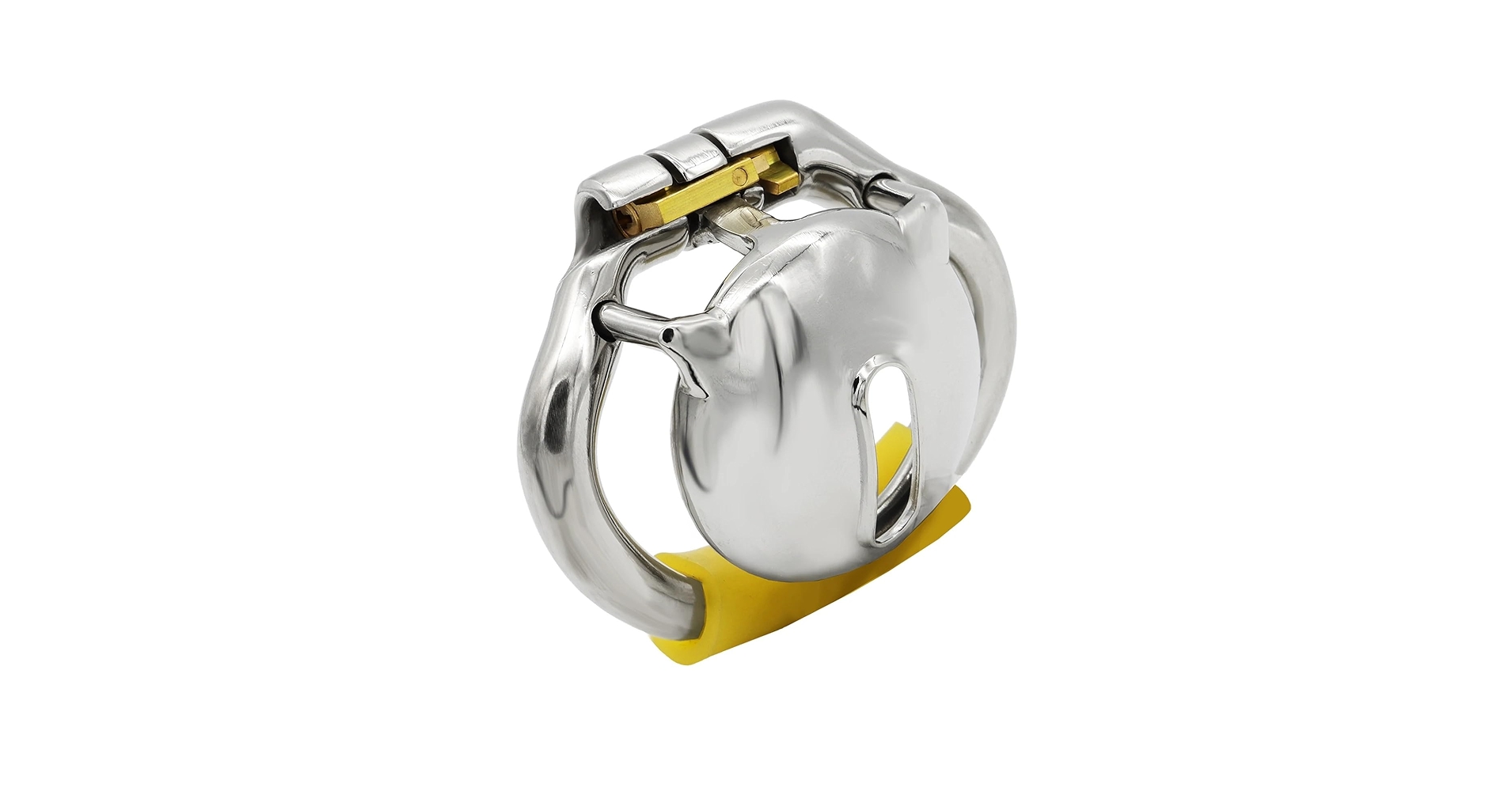 Amazon | ZICT ステンレススチール製男性用フラット貞操帯、男性