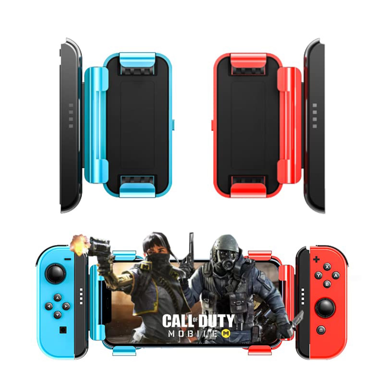 Sponsored Ad – Game Conteoller Grip Holder for Switch Joy-Con and for iPhone with Ios 16, Mobile Game Joystick for iPhone 14 Pro Max/14/13/12/11/X/8 Plus, Compatible with Ios 16.0+