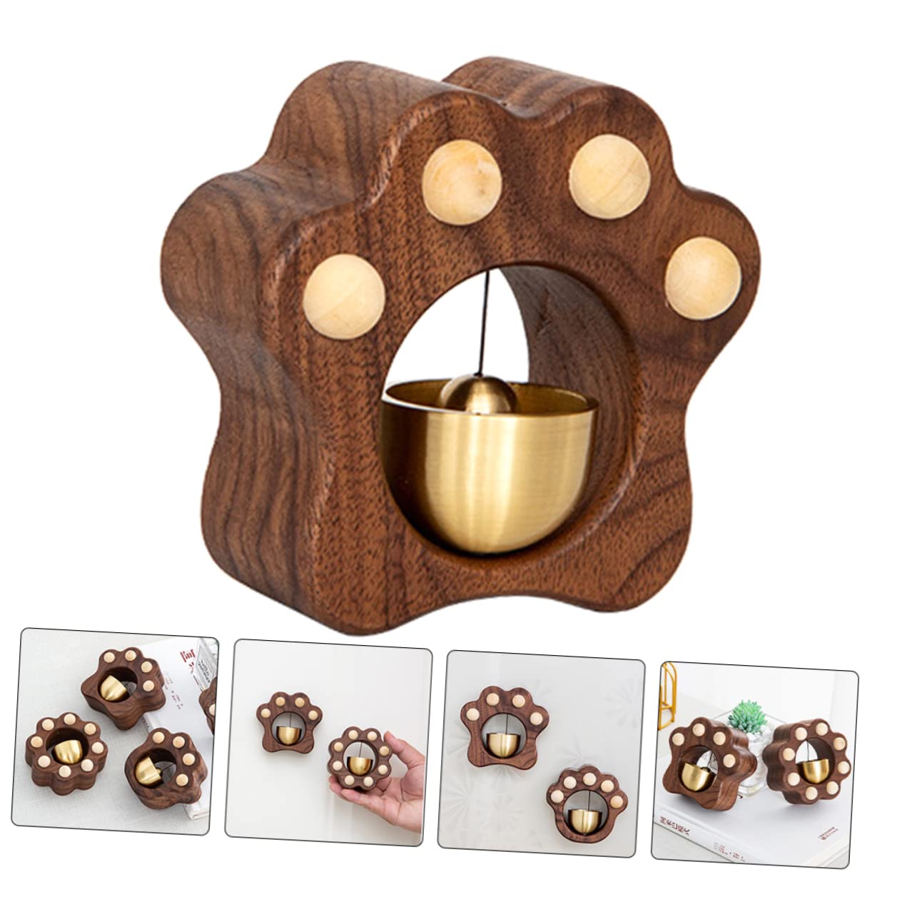 Door Chime Decorative Wireless Doorbell - Modern Wooden Chime, Oem ...