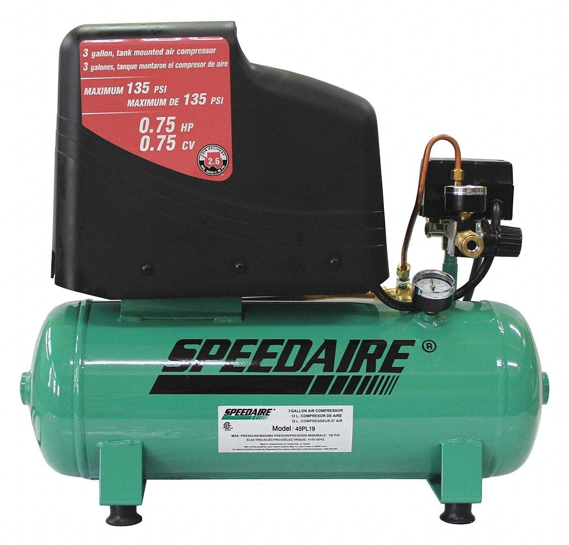 Portable Electric Air Compressor,115VAC, 45PL19