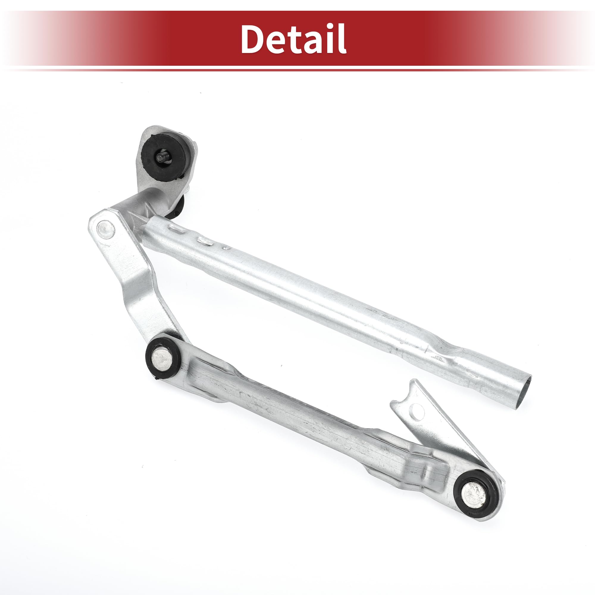 A ABSOPRO Palanca De Enlace Limpiaparabrisas Para Seat Altea 04-15 1Pc | 1 Pc, Metal, Plateado, Oe 5P0955601B, Para Seat Altea Xl 04-15, Reemplazo No Oem