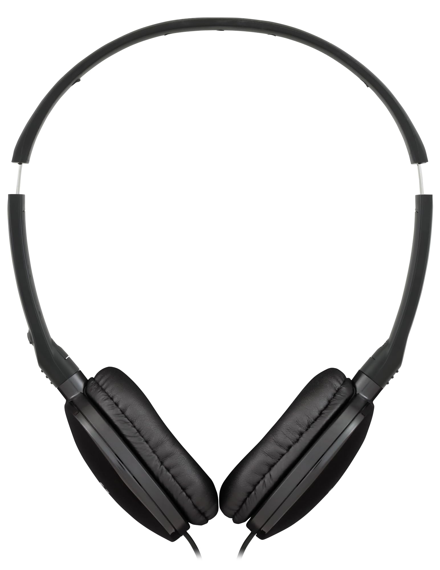 JVC HA-S160M-B Flats Foldable And Compact Headphones In Glossy Trendy Colour, With Switch For Microphone On/Off, Ideal For Teleworking And Online