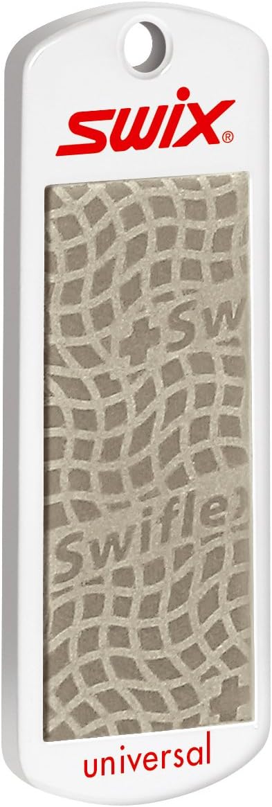 Swix Universal Performance Diamond Stone (70mm, White) for Ski & Snowboard Edges, Compatible with Angle Grinder