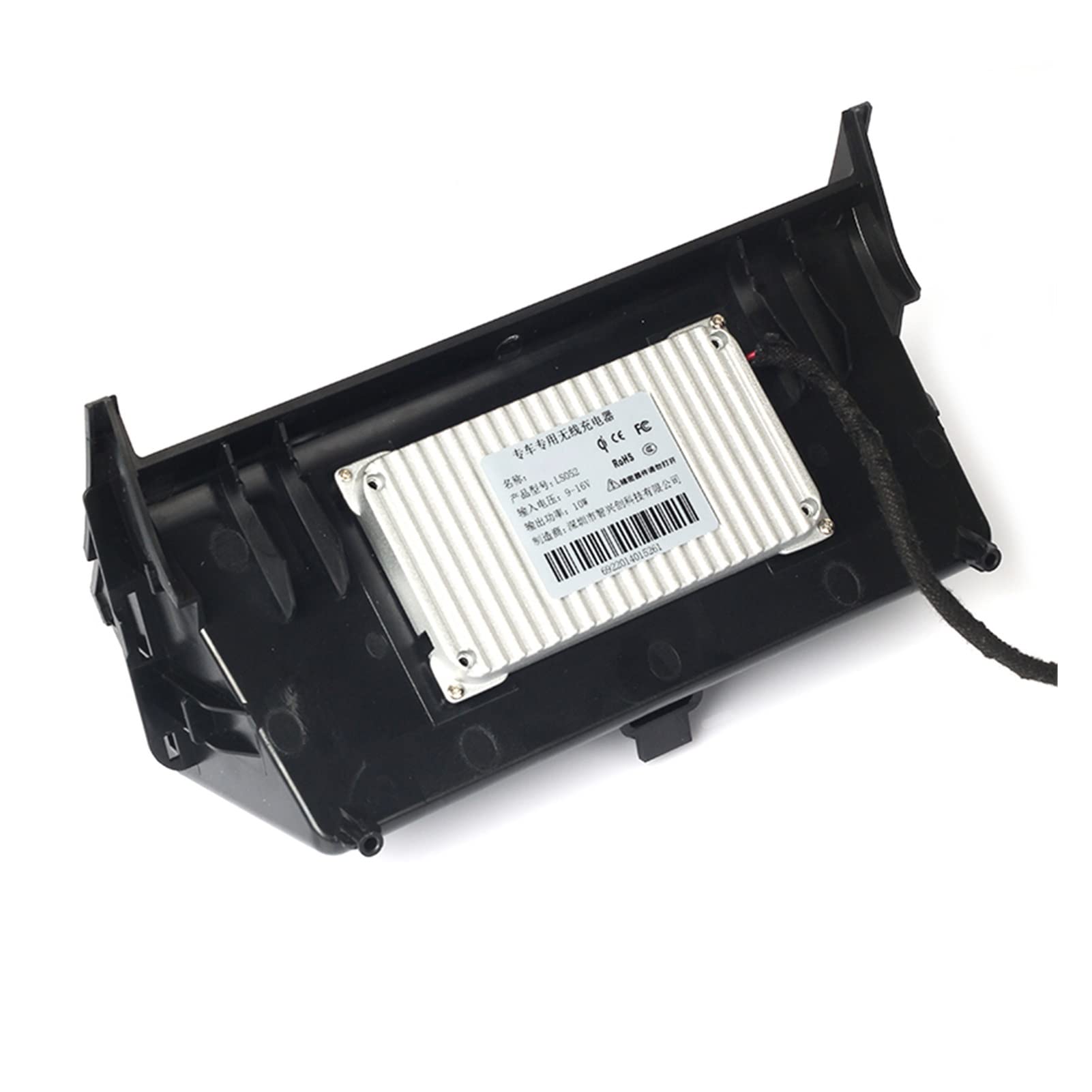 Cargador inalámbrico QI de Carga rápida de 15 W for Coche