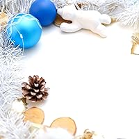 Vista 5 de Guirnalda de flecos de papel de aluminio de Navidad de 25 pies con borlas metálicas para colgar en la pared, telón de fondo para flotadores