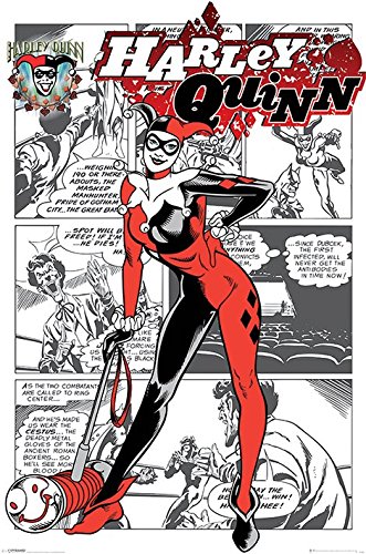 Harley Quinn – aka Dr. Harleen Francis Quinzel Póster, Madera, Multicolor