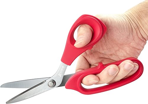 Miniatura 6 de Ascend Tools Tijeras de acero al carbono de 8 pulgadas - Kevlar, Dyneema, Vectran, Spectra, Technora, Nomex, Innegra, Dacron, fibra de vidrio, fibra