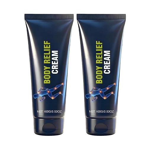YIVANNUO 2PCS Neuropathy Relief Cream, Contains Arnica, Menthol, Msm, and