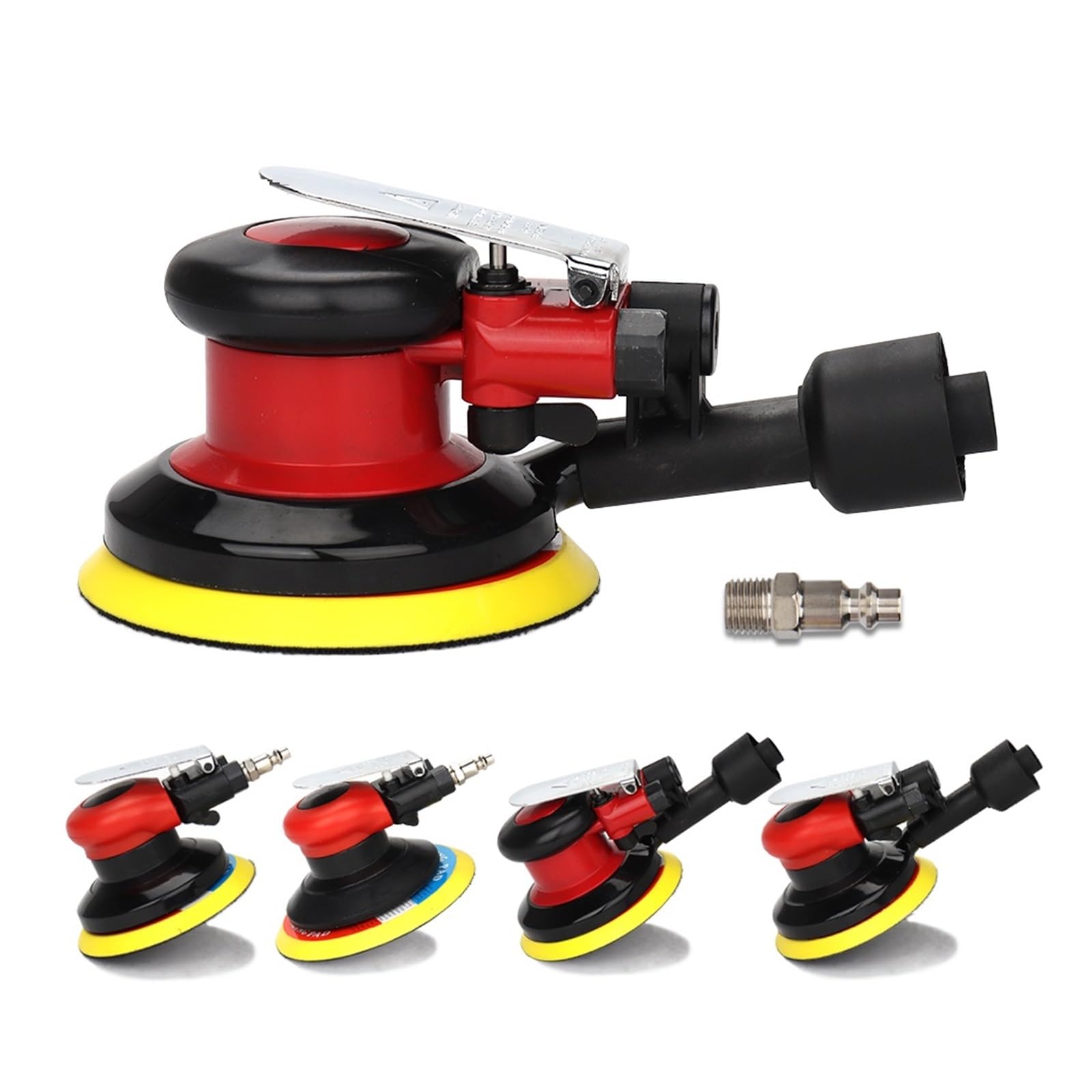 Szlifierka Pneumatyczna szlifierka 5 cali/6 cali mimośrodowa 5MM losowa orbitalna szlifierka próżniowa narzędzia pneumatyczne(5 Inch air sander)