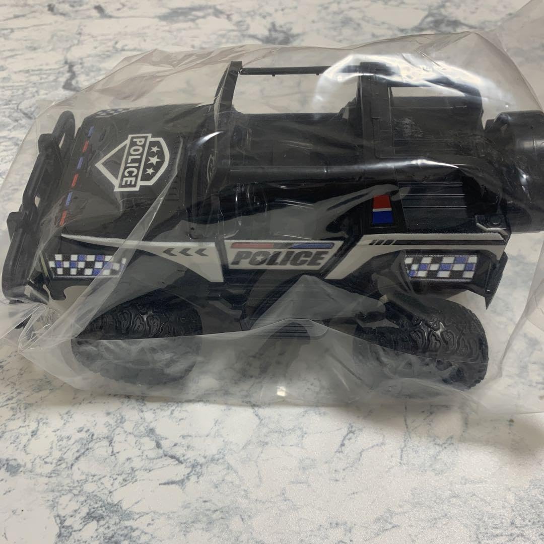 ☆ラジコンカー 120スケール 車のおもちゃ 黒 RCカー パトカー Amazon.co.jp: ラジコンカー 120スケール 車のおもちゃ 黒 RC