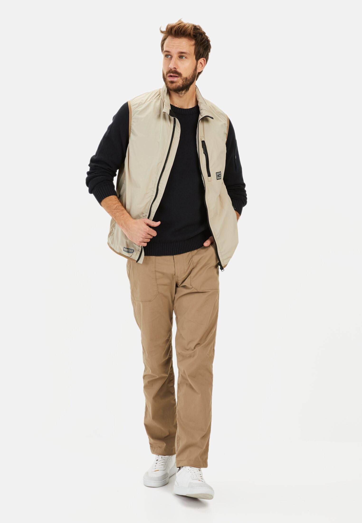 camel active Herren Pullover mit Cooling Effekt