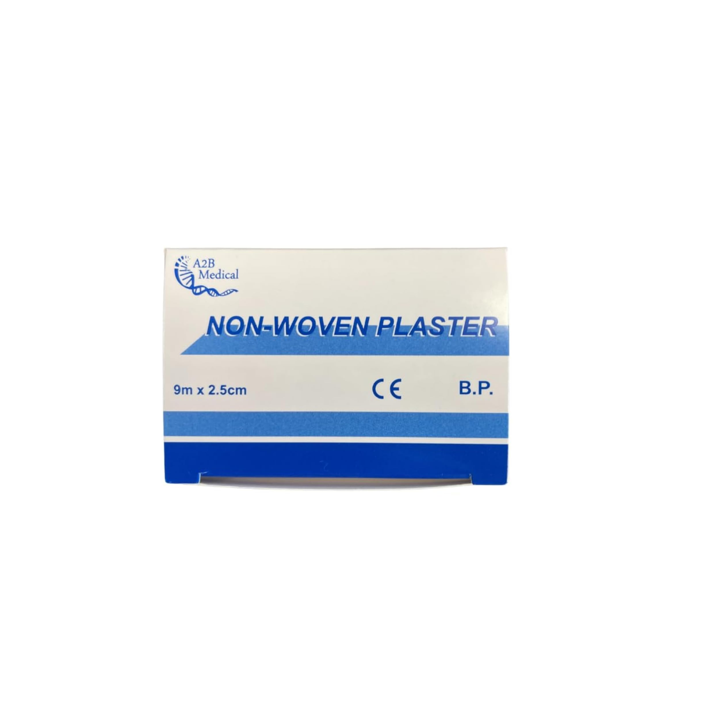 Lot de 5 pièces sparadrap avec dévidoir de 9 mètres, microporeux, ruban blanc, adhésifs non tissés pour fixation, usage respirant et hypoallergénique bandage, bande, tissu, doux, résistant à l'eau