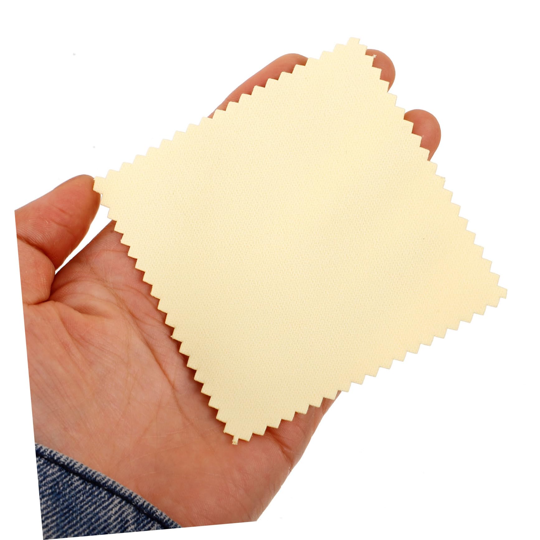 SHINEOFI 150 Stk Silbernes Wischtuch Diamant-reinigungstücher Silbertuch Zum Reinigen Von Silberschmuck Schmuck Saubere Werkzeuge Schmuckreinigungstuch Schmuck Tuch Poliertuch Yellow Stoff