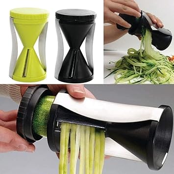 ALLIVA Spiralizer Vegetable Cutter Grater Slicer with Spiral Blades