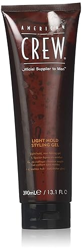 AMERICAN CREW Tubo de gel para peinar Light Hold 13.1 oz
