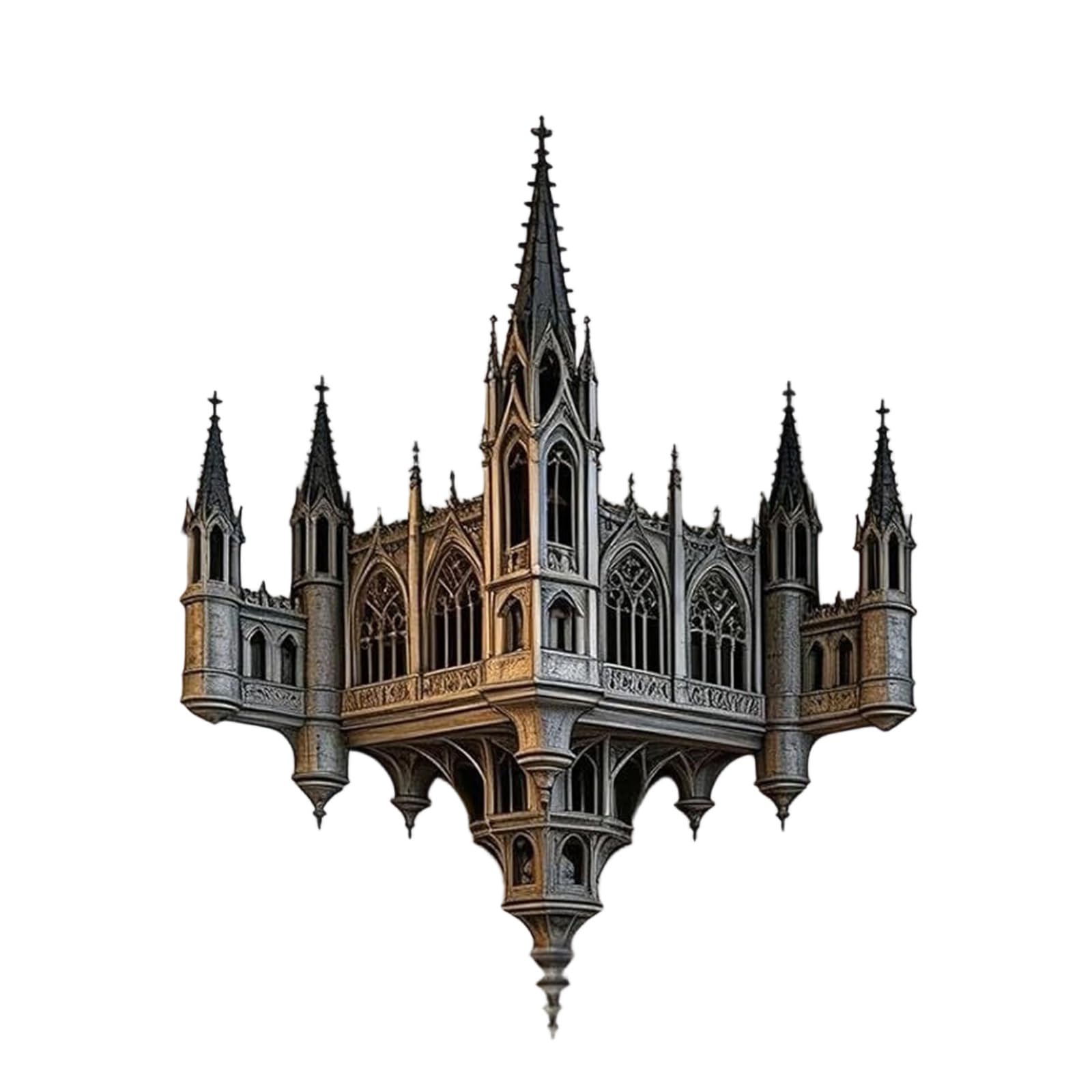 Optical Illusion Wall Sticker, 3D Corner Wall Art, Realistic 3D Effect Wall Sticker, Impossible Corners Wall Art, Stick Removable for Living Room, Office, Bedroom, Dorm