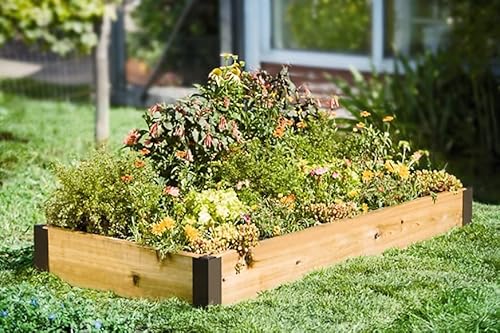 Gardener's Supply Company Raised Garden Bed Lifetime Corner | Sturdy Rustproof Aluminum Planter Box Corner Brackets With Screws And Plastic Cap Included | 10" (Set Of 2) #TOP4