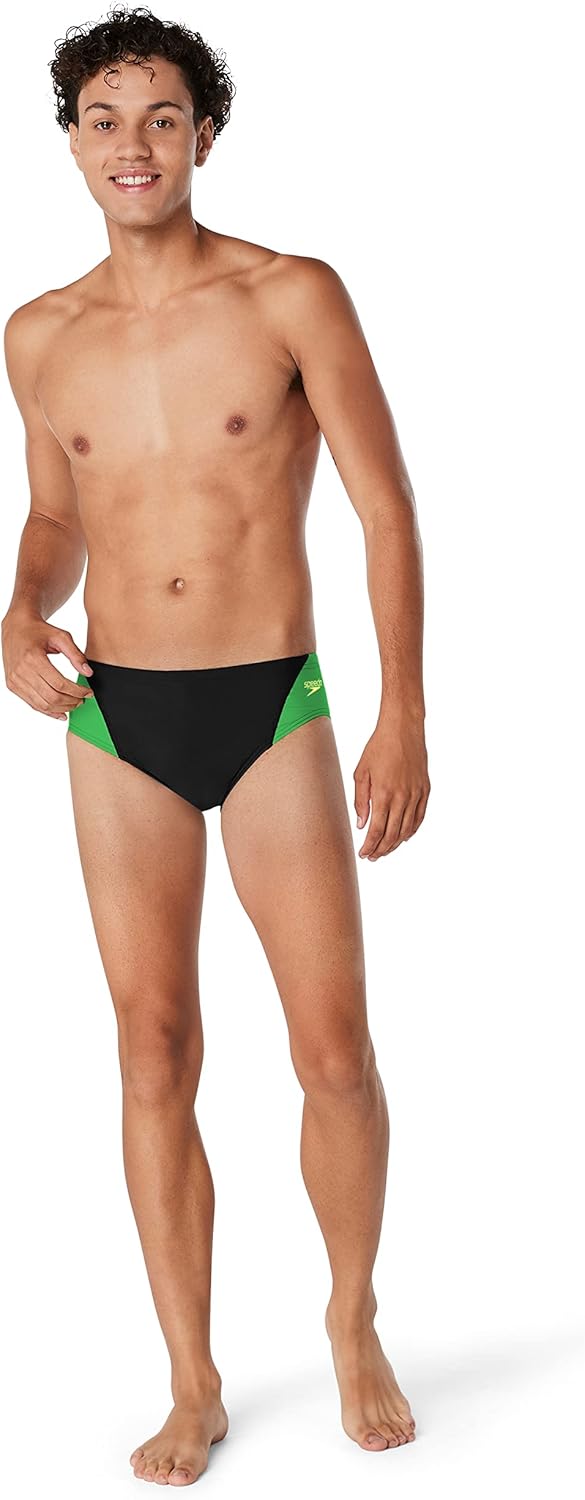 Speedo Mens Swimsuit Brief Eco Prolt Solid Adult