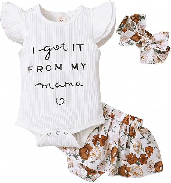 Amazon Co Jp ベビー服 女の子 80 春 Yolaird ロンパース 女の子 ノースリーブ ヘアバンド カバーオール かわいい 花柄 新生児 肌着 フリル 幼児服 赤ちゃん服 ボディスーツ 可愛い 赤ちゃん服 ロンパース 出産祝い プレゼント 3 12ヶ月 服 ファッション小物