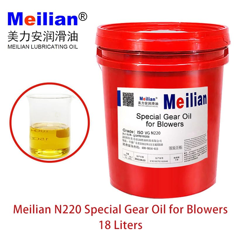 Blower-Specific Gear Oil N220 for Industrial Gear Machinery & Roots Blowers,(Blower-Specific Gear Oil N220, 18Liters)