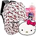 Hello Kitty Backpack and Lunch Box for Girls - Bundle with 16â€ Hello Kitty Backpack, Lunch Bag, Stickers, Water Bottle, More | Hello Kitty School Backpack Set